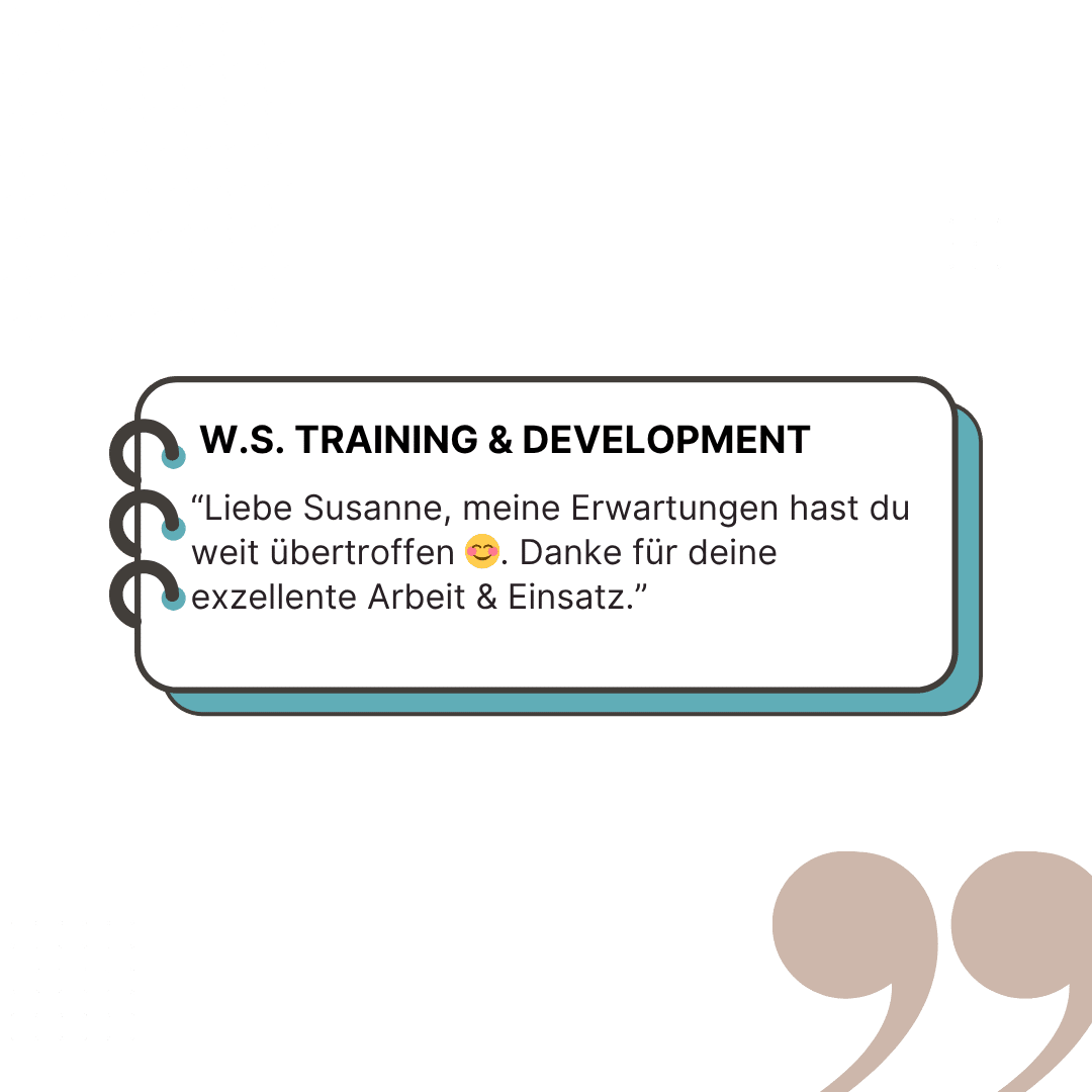 Feedback, Referenzen, Kundenstimmen