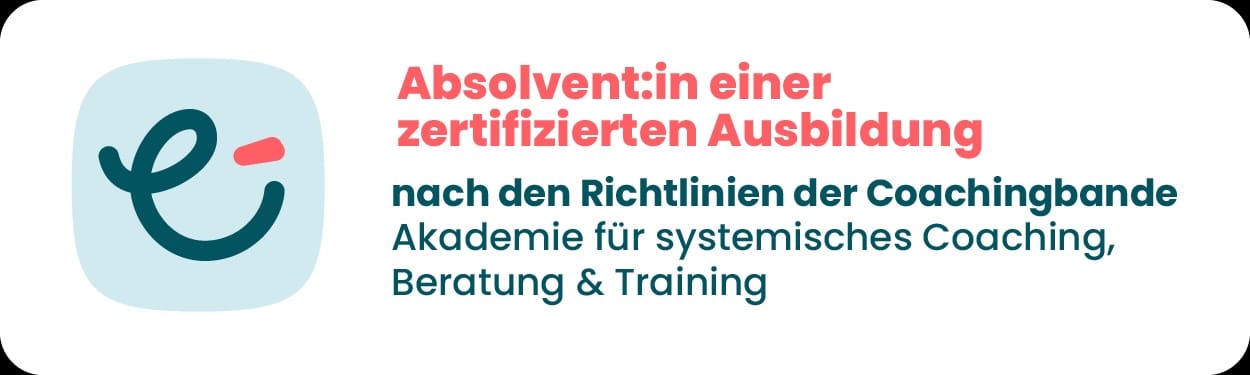 Coachingbande Ausbidungssiegel